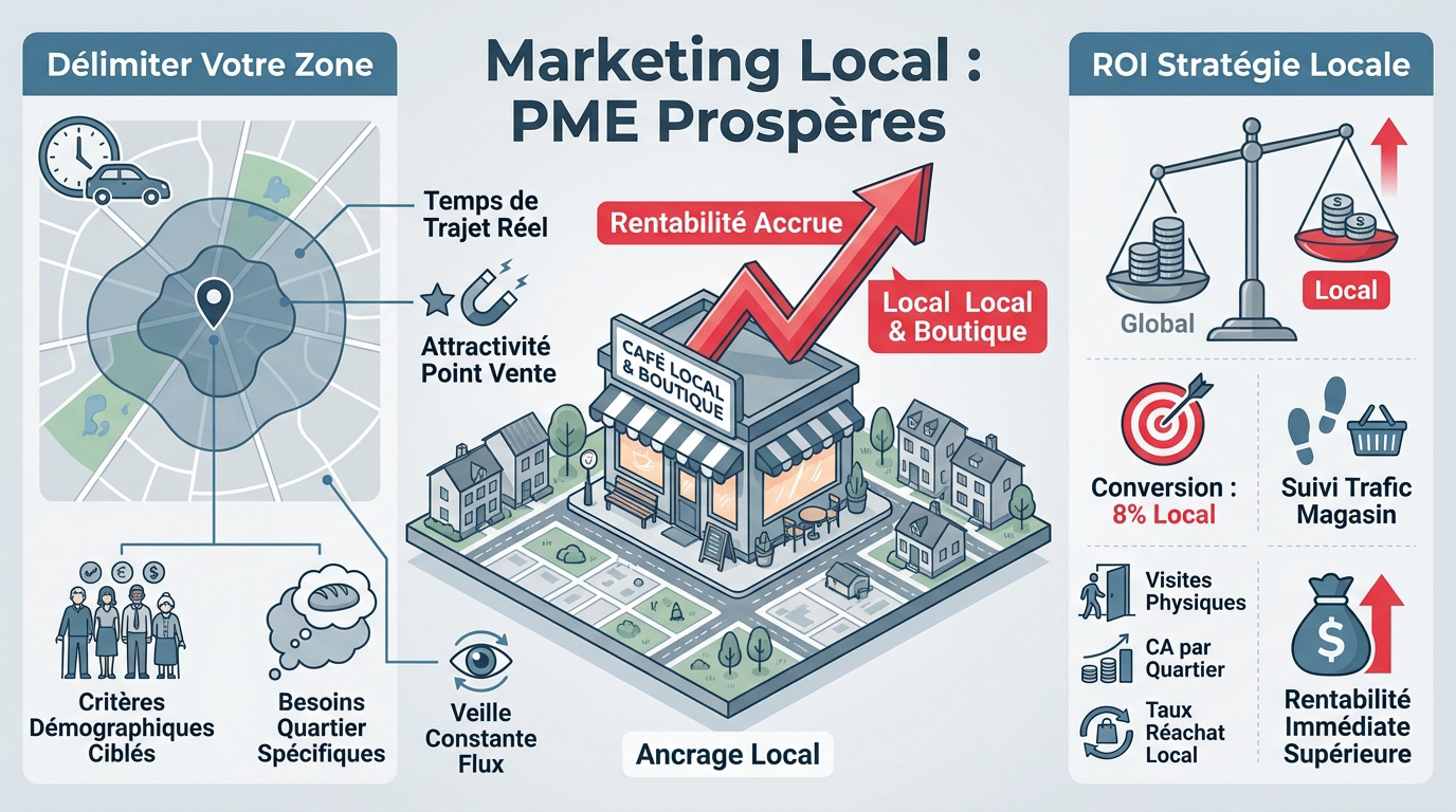 stratégie de marketing local pour les commerces de proximité et PME