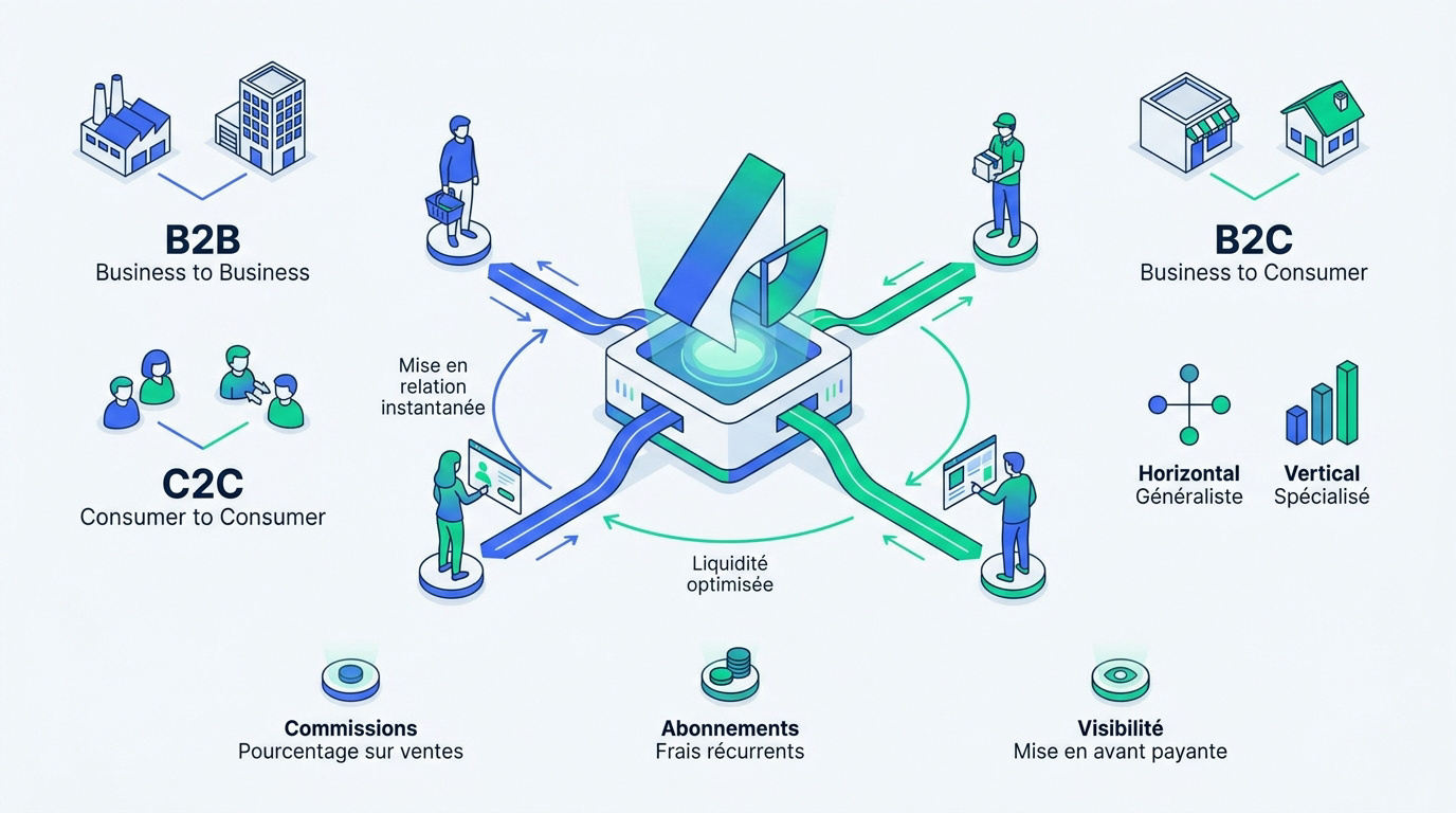 Fonctionnement et modèles économiques d'une marketplace