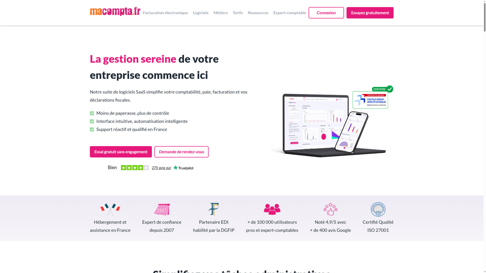 MaCompta : la gestion budgétaire maîtrisée pour les TPE